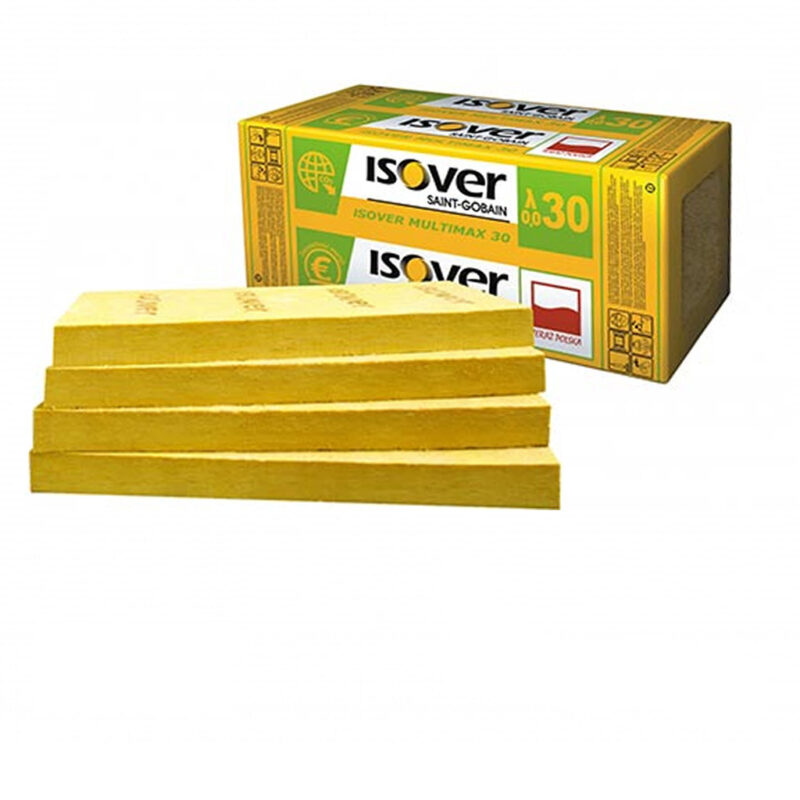 Glaswol Isover Multimax 30 1350x600x135 Rd: 4,50 3pl/pak (=2,43 m²)